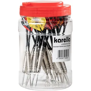 Fléchettes Karella à pointe d'acier 19 grammes 24 pièces pas cher