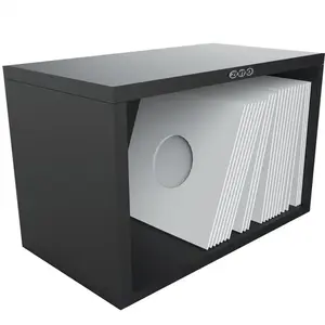 Comparateur de prix : Zomo VS-Box 7/100 meuble vinyles, noir