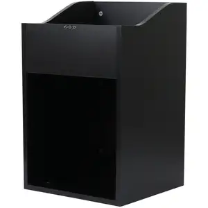 Comparateur de prix : Zomo VS-Box 100/2 meuble vinyles, noir
