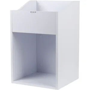 Zomo VS-Box 100/2 meuble vinyles, blanc pas cher