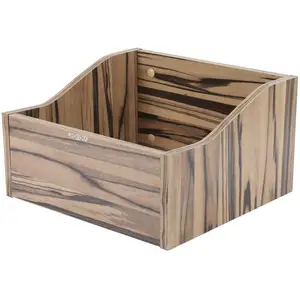 Comparateur de prix : Zomo VS-Box 100/1 bac à vinyles, zebrano