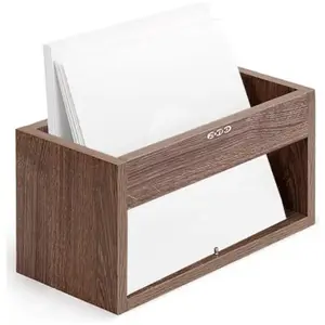 Comparateur de prix : Zomo VS-Box 1/45 meuble de rangement pour vinyles (noyer)