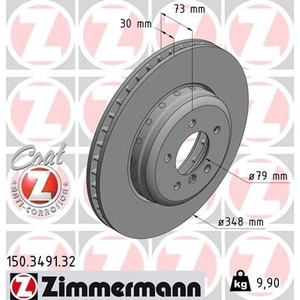 OTTO ZIMMERMANN GMBH Disques de frein pour BMW: Z4 (Ref: 150.3491.32)