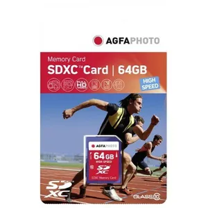 Agfa Photo Carte Mémoire Sdxc 64 Gb Uhs-i U3 V30