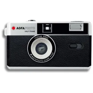Appareil photo argentique AgfaPhoto Half Frame Réutilisable Noir