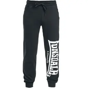 Comparateur de prix : Lonsdale Homme Jogginghose Logo Large Pantalon De Sport, Noir (Black), L EU