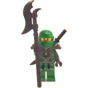 LEGO Ninjago ; Lloyd avec hallebarde et katana pas cher