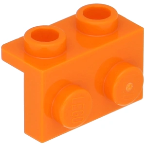 LEGO : 20x Winkelplatte Orange 1x2 / 1x2 pas cher
