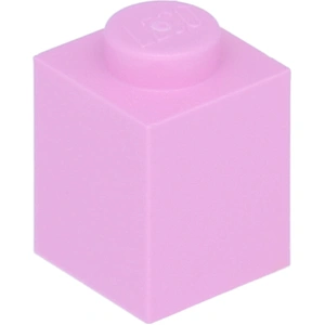 LEGO : 100x Stein 1x1 en 'Bright Pink' (rose vif) pas cher