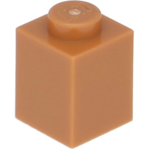 LEGO : 100x Stein 1x1 en 'Medium Dark Flesh' (chair moyennement foncée... pas cher