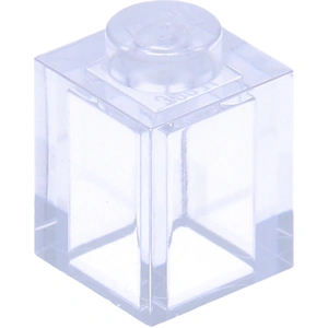 LEGO : 100x Stein 1x1 dans 'Trans-Clear' (en anglais) pas cher