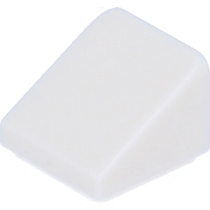 LEGO : 100x briques inclinées/slope en blanc pas cher