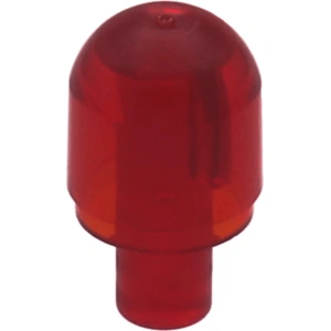LEGO : 10x il de Bionicle (Barraki) en rouge transparent