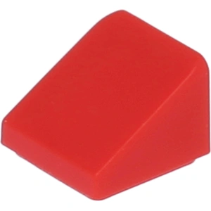 LEGO : 100x briques inclinées/slope en rouge pas cher