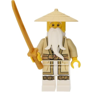 LEGO Ninjago : Sensei Wu avec un katana doré pas cher