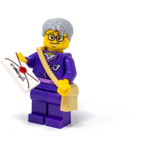 LEGO Ninjago : Facteur avec lettre et sac postal pas cher