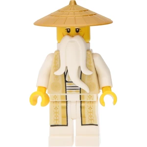 LEGO Ninjago : Sensei Wu avec bâton pas cher