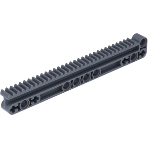 LEGO Technic : 5 crémaillères, gris foncé pas cher