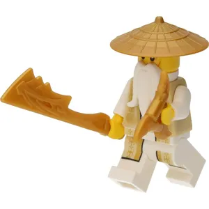 LEGO Ninjago : Sensei Wu + 12 armes pas cher