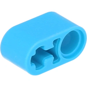 LEGO Technic : 50 Hebelarme 1x2, Pin- und Achsloch, Azurblau pas cher