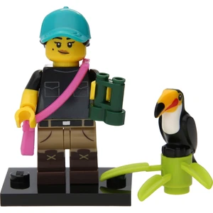Série LEGO 22 : Ornithologue pas cher