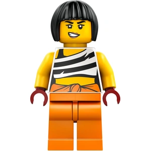 LEGO City : Figurine "Femme en haut à rayures pas cher