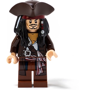 LEGO : Capitaine Jack Sparrow avec tricorne pas cher