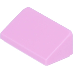 LEGO : 50x Schrägstein / Pente 1x2 30°, blasses Pink pas cher