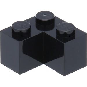 LEGO : 100 pièces pierre angulaire 2x2, noir pas cher