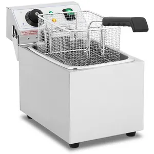 Comparateur de prix : Royal Catering Friteuse électrique - 8 litres - 230 volts