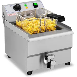 Royal Catering Friteuse électrique - 16 litres - robinet de vidange - 230 VVendu paramazon