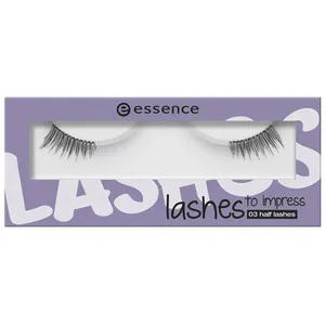 Comparateur de prix : Essence Faux-Cils Lashes to Impress N°03 Half Lashes