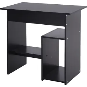 HOMCOM Bureau PC Moderne en Bois avec Etagère pour l'Unité Centrale et... pas cher