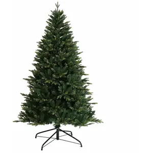Svita - Arbre de Noël artificiel Aiguilles moulées par injection Nature 150cm pas cher