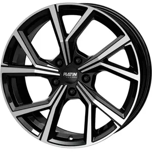 Jante Aluminium Platin 17 Pouces Noir Poli P 115 pas cher