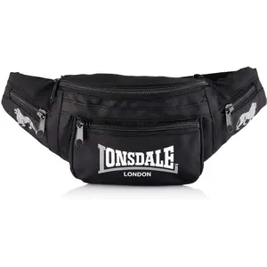 Sac Hip Bumbag Lonsdale London Homme - Noir - Taille Unique pas cher
