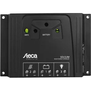 Comparateur de prix : Régulateur solaire STECA Solsum 0808 - 8A 12/24V