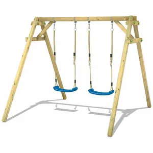 Comparateur de prix : WICKEY Portique balançoire Aire de jeux Smart Move avec extension d'es...