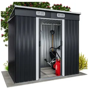 Deuba Abri de jardin métal 3,4m³ Cabane de jardin Rangement vélos outi... pas cher