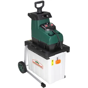 Gardebruk Broyeur de branches silencieux 3159W broyeur de végétaux ave... pas cher