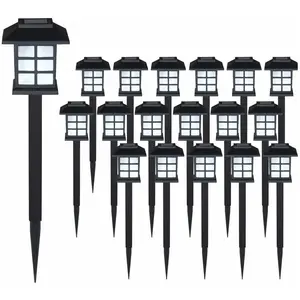 Comparateur de prix : monzana Set de 18x lampes solaires LED Lumière pour jardin balon terrasse