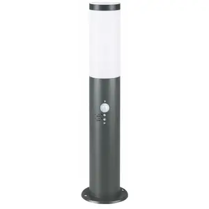 Comparateur de prix : monzana Lampadaire extérieur Dahlia 48 cm avec détecteur de mouvement ...
