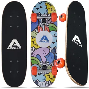 Apollo Skateboard pour Enfants, Petit Skate pour Enfants, Planche à roulettesVendu paramazon
