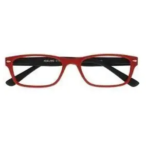Lunettes Acorvision Feeling Rouge avec Noir +1.50 1pièce