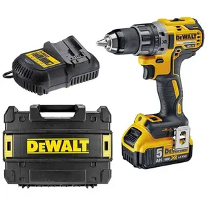 Perceuse Visseuse Compact DEWALT DCD791P1 18 V Li-ion (1 x 5,0 Ah) pas cher