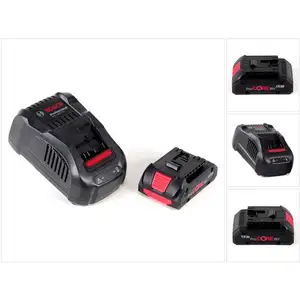 Bosch - Set de démarrage 18 v - 1x Batterie gba 18V 4,0 Ah / 4000 mAh ... pas cher