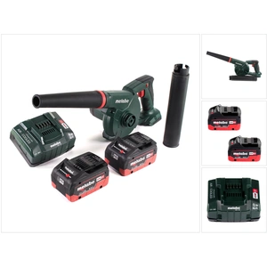 Metabo AG 18 Souffleur sans fil 18 V + 2x Batteries LiHD 8,0 Ah + Chargeur