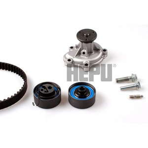 Hepu Pompe à eau + kit de courroie de distribution PK03261 pas cher
