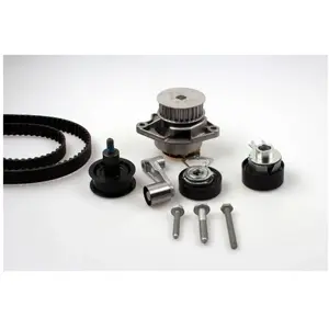 Hepu Pompe à eau + kit de courroie de distribution PK05571 pas cher