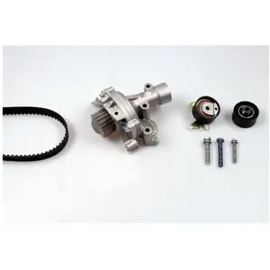 Hepu Pompe à eau + kit de courroie de distribution PK08972 pas cher